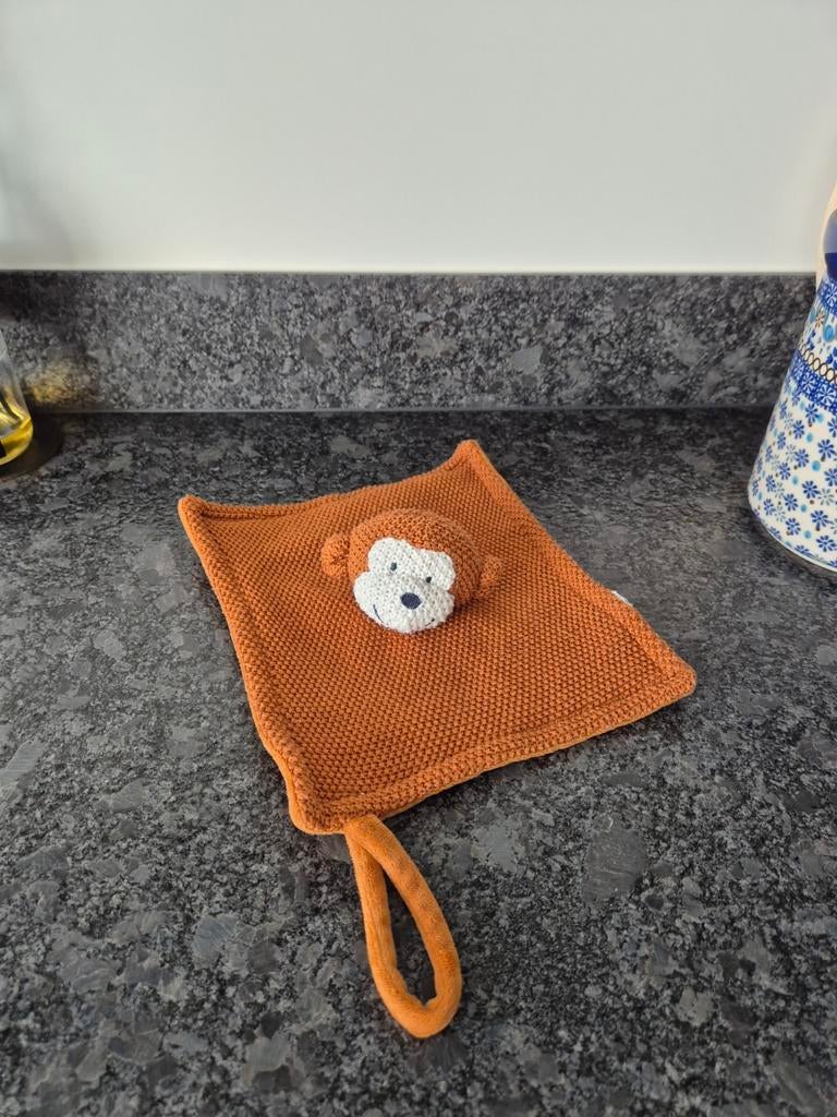 Prénatal Little Knitts knuffeldoekje aap, Ophalen of Verzenden