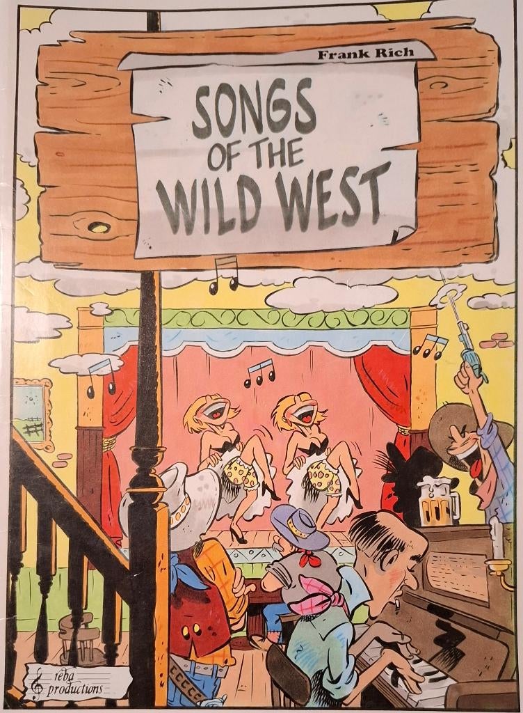 Frank Rich Songs of the wild west GITAAR KEYBOARD
