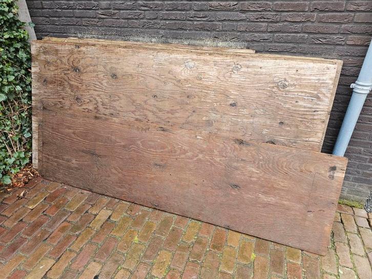 Diverse houten platen voor constructie of projecten GRATIS, Doe-het-zelf en Verbouw, Platen en Panelen, Gebruikt, Hout, Minder dan 20 mm