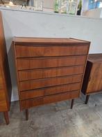 Diverse vintage Mid-Century ladenkasten teak uit Denemarken, Ophalen, Gebruikt, X, Teakhout
