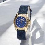 Breitling Callistino - 18K Geelgoud - Blue Diamond Dial, Ophalen of Verzenden, Zo goed als nieuw, Goud, Overige merken