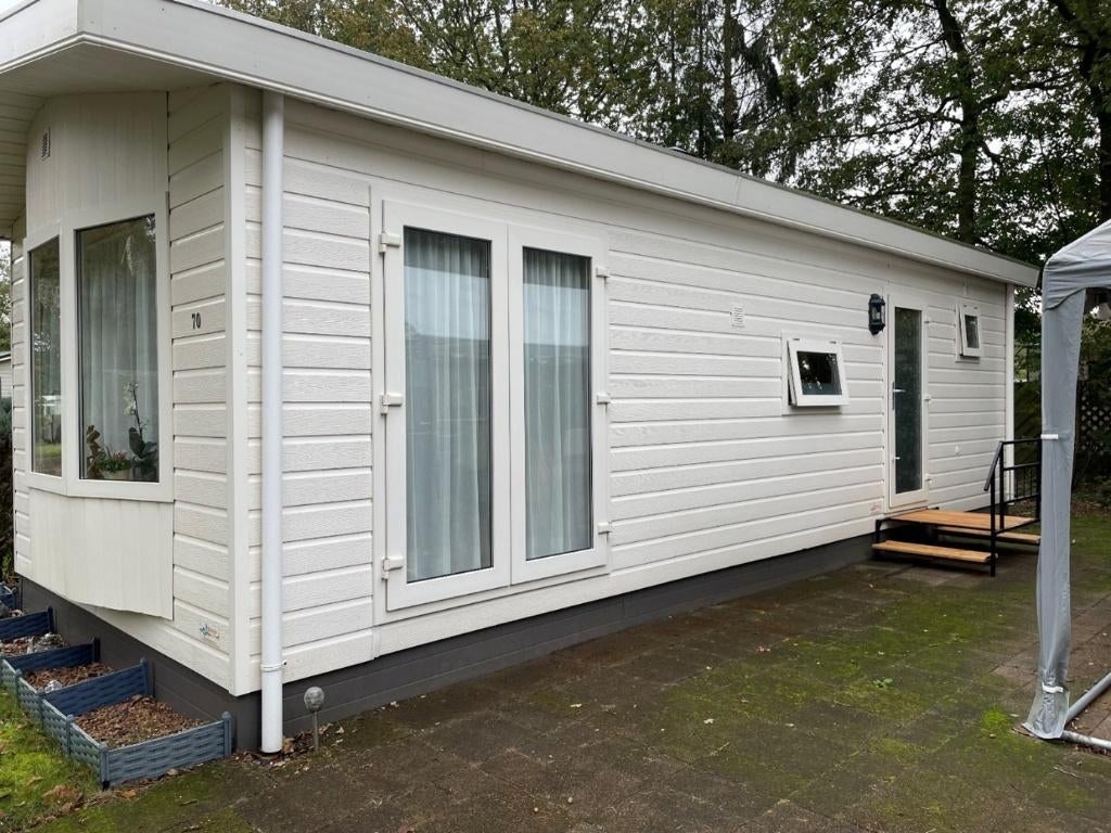 TE KOOP prima en compleet ingerichte Chalet (4pers), Caravans en Kamperen, Verhuur