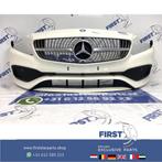 W176 FACELIFT AMG VOORBUMPER + DIAMOND GRIL 2018 WIT Mercede, Gebruikt, -, Voor, Ophalen of Verzenden