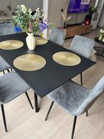 Eetkamerstoelen, Huis en Inrichting, Tafels | Eettafels, Ophalen, Zo goed als nieuw, Rechthoekig, 50 tot 100 cm