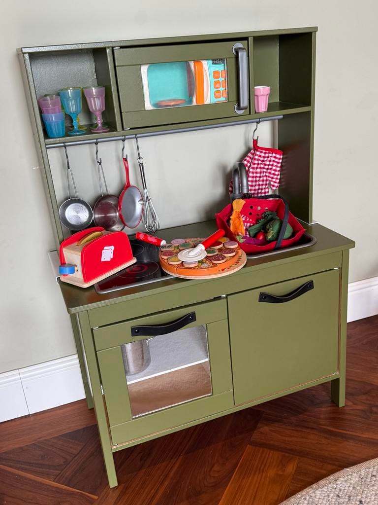 IKEA kinderkeuken Bancha F&B met veel accessoires, Ophalen, Zo goed als nieuw, Jongen of Meisje