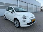 Fiat 500, Voorwielaandrijving, 4 cilinders, Leder en Stof, Wit