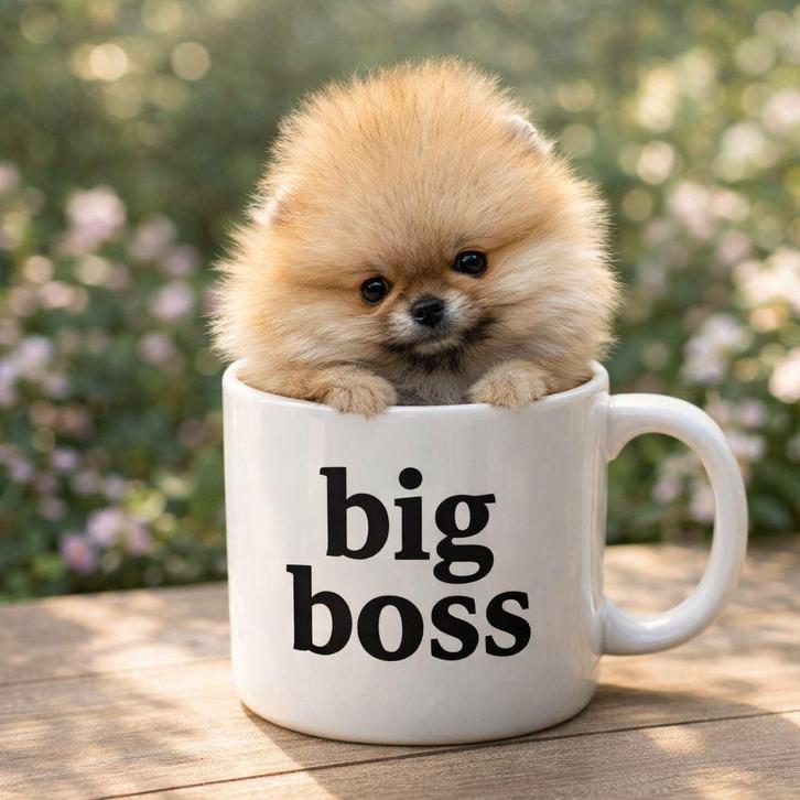 Pomeriaan pup teefje Cream Sable mini – te reserveren, Dieren en Toebehoren, Honden | Poolhonden, Keeshonden en Oertypen, Teef