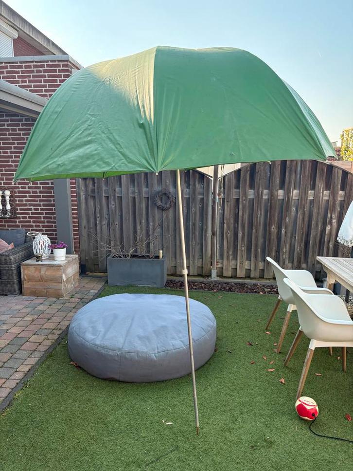 Vis parasol/ paraplu, Watersport en Boten, Hengelsport | Algemeen, Gebruikt, Ophalen