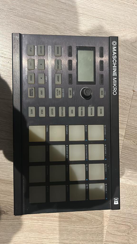 Native Instruments Maschine MK1 Drumpad (zonder doos), Ophalen of Verzenden, Gebruikt, Overige merken