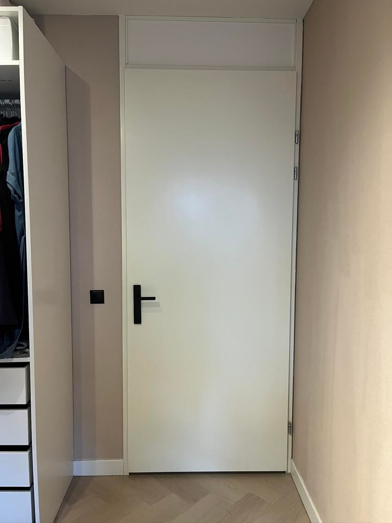 5 Svedex opdek deuren gebroken wit 231,5 x 93 cm, Ophalen, Zo goed als nieuw, Binnendeur, 215 cm of meer