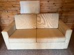 slaapbank, Ophalen, Gebruikt, Beige, Tweepersoons