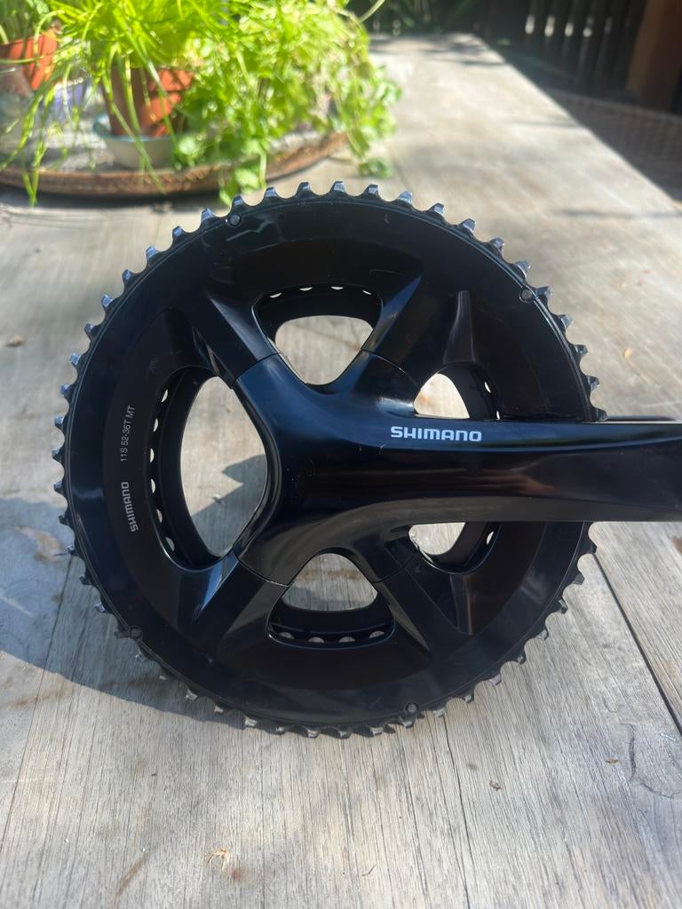 Shimano rs510 crankset, Fietsen en Brommers, Fietsonderdelen, Ophalen, Gebruikt, Crankstel of Pedalen