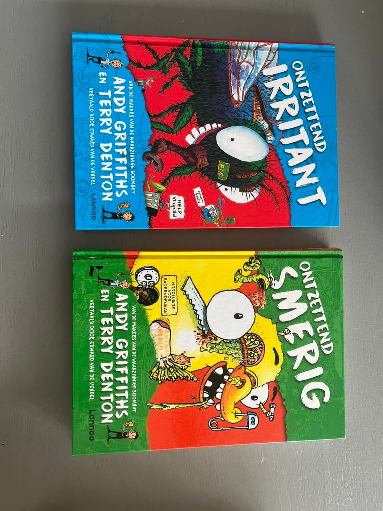 Ontzettend irritant en ontzettend smerig boeken, Boeken, Ophalen of Verzenden, Gelezen, Verhalen