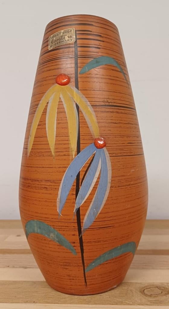 Vintage West Germany vaas - 1215-25, Antiek en Kunst, Antiek | Vazen, Ophalen of Verzenden