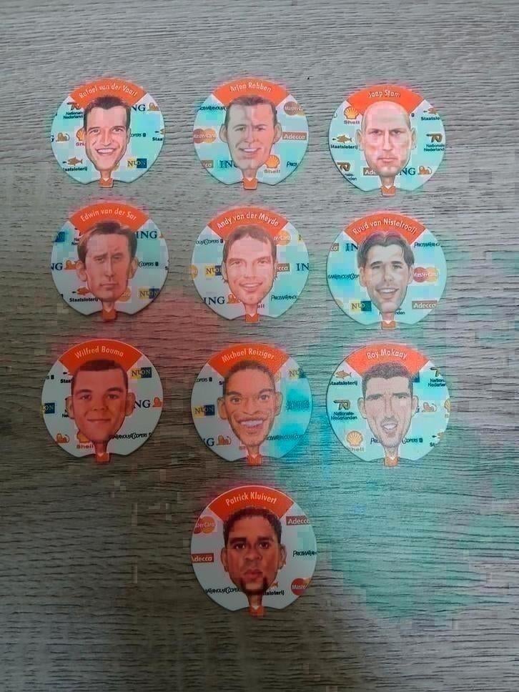 Flippo topshots nerderlands elftal 2004, Verzamelen, Ophalen of Verzenden, Losse flippo's