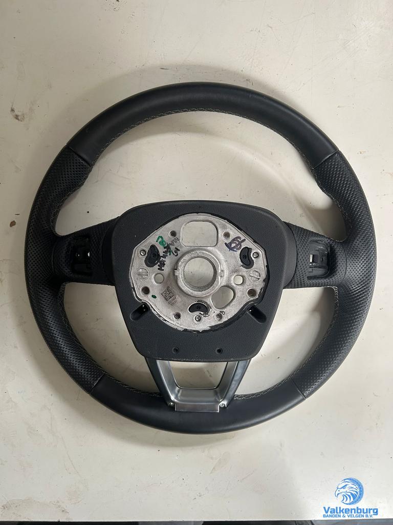 Originele Audi A4 S4 Q4 Q5 Q7 Q8 geperforeerd leder stuurwie, Auto-onderdelen, Interieur en Bekleding, Gebruikt, -, -, Ophalen of Verzenden