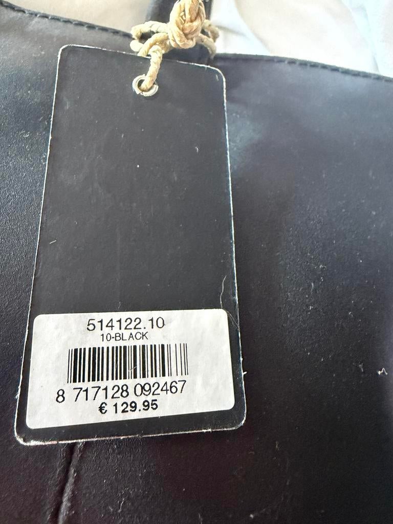 Burkely schoudertas+katoenen shopper, Overige merken, Zwart, Nieuw, Ophalen of Verzenden