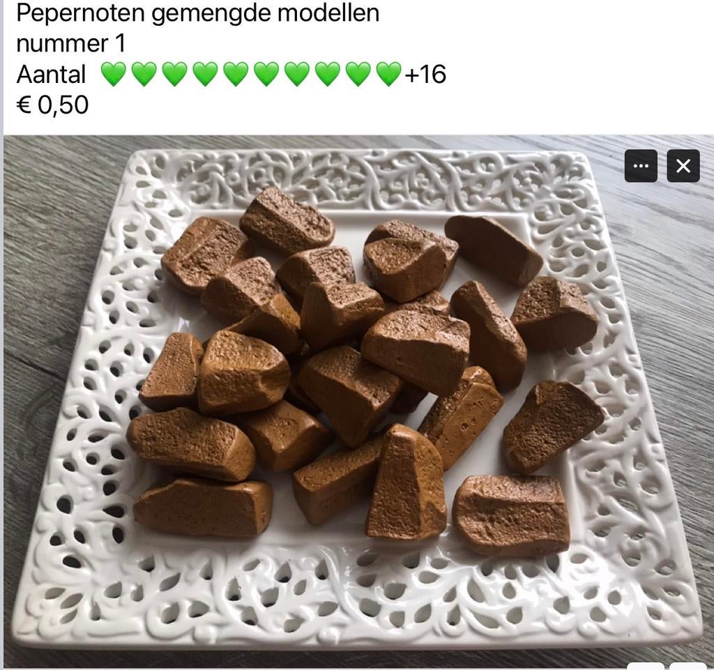 Div decoratie nep sinterklaas strooigoed chocolade letters, Huis en Inrichting, Woonaccessoires | Overige, Nieuw, Ophalen