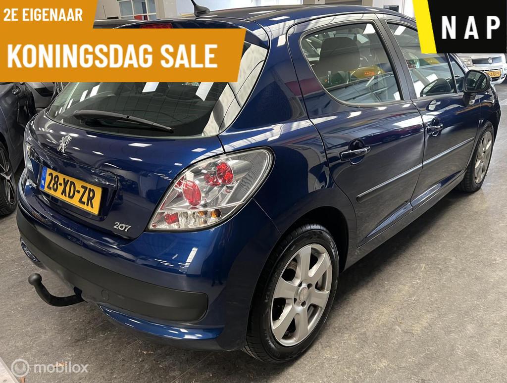 Peugeot 207 1.6-16V XS 2e Eigenaar - Distr verv - NAP- Airco, Voorwielaandrijving, Stof, Gebruikt, Blauw