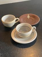 Mas de Artesa espresso kop en schotel. Gaaf. Vintage Design., Ophalen of Verzenden, Zo goed als nieuw, Overige stijlen, Kop(pen) en/of Schotel(s)