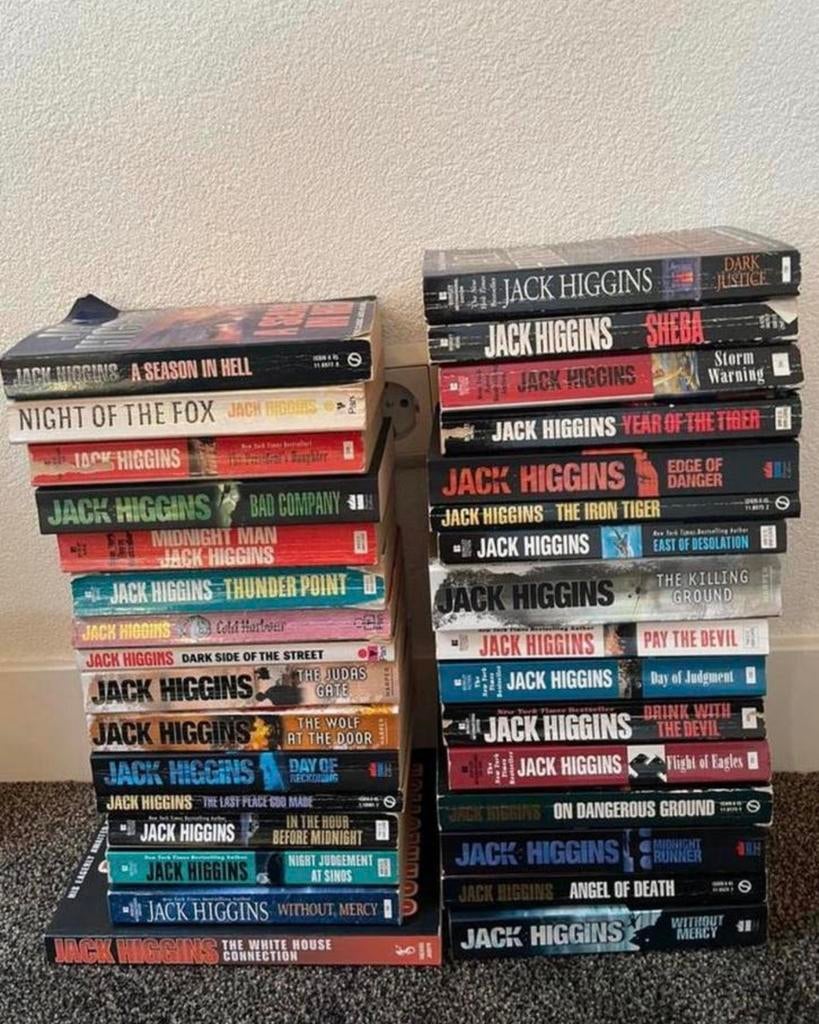 Jack Higgins 27 stuks, Boeken, Ophalen of Verzenden, Gelezen