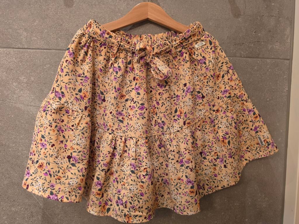 Luchtig rokje met broekje erin - Bloemprint, Meisje, Ophalen of Verzenden, Zo goed als nieuw, Jurk of Rok