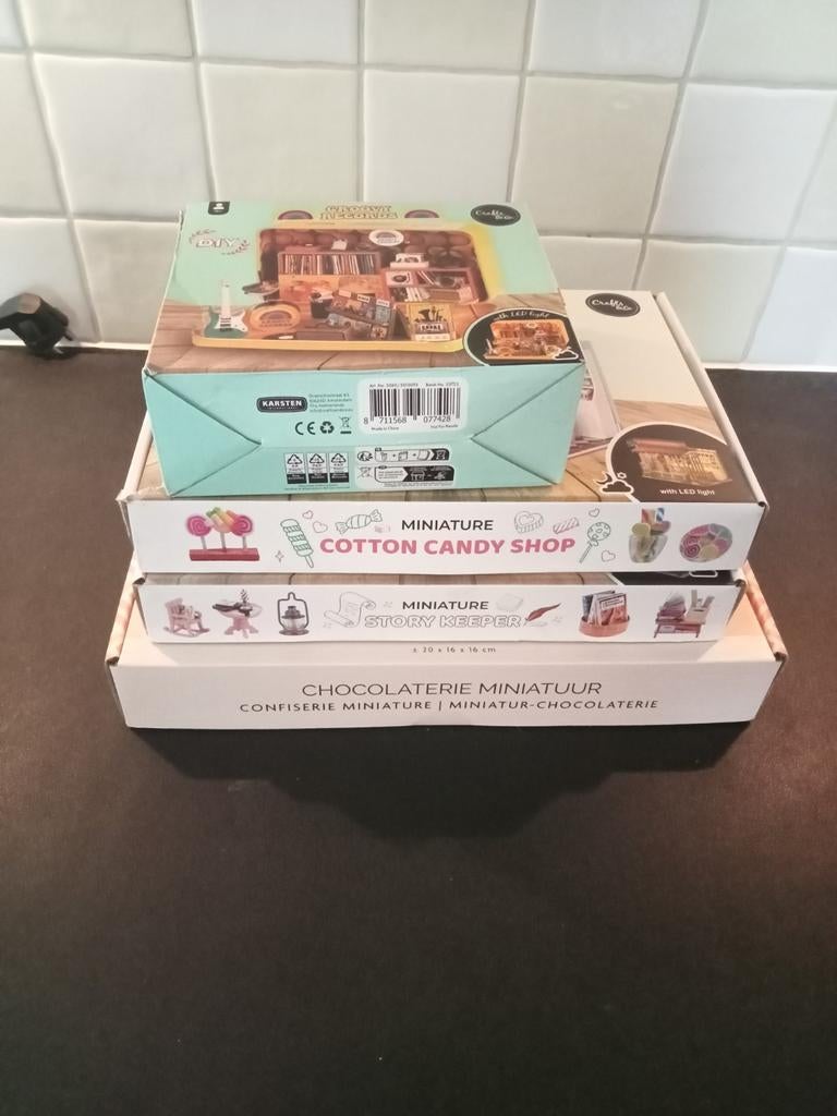 Crafts&co, miniature, huisjes, huisjes action, Ophalen of Verzenden, Nieuw