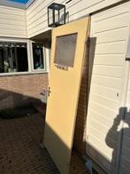 Opdek deur met raampje, Doe-het-zelf en Verbouw, Deuren en Horren, Ophalen, 80 tot 100 cm, Binnendeur, 200 tot 215 cm