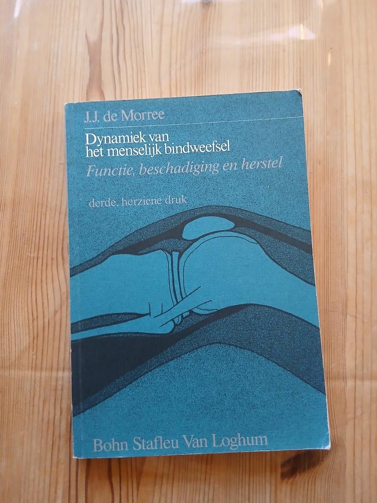 Dynamiek van het menselijk bindweefsel - J.J. de Morree, Boeken, Studieboeken en Cursussen, Gelezen, J.J. de Morree, Beta, HBO