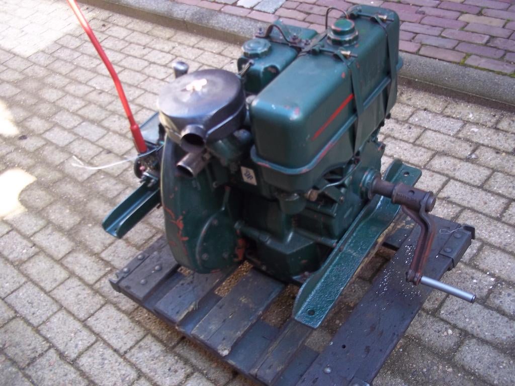 1 cilinder Lister met keerkoppeling, Ophalen, 10 tot 30 pk, Gebruikt, Binnenboordmotor
