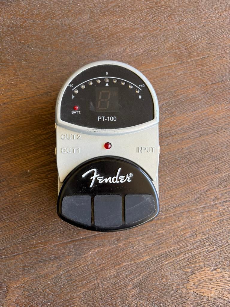 Fender PT-100 Tuner, Muziek en Instrumenten, Effecten, Ophalen of Verzenden, Zo goed als nieuw