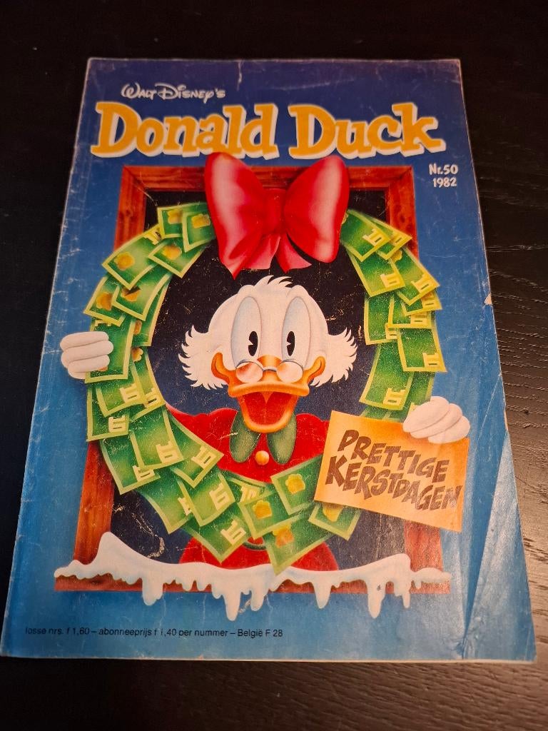 Donald Duck Nr. 50 Jaar 1982, Gelezen, Eén stripboek, Ophalen of Verzenden, Donald Duck