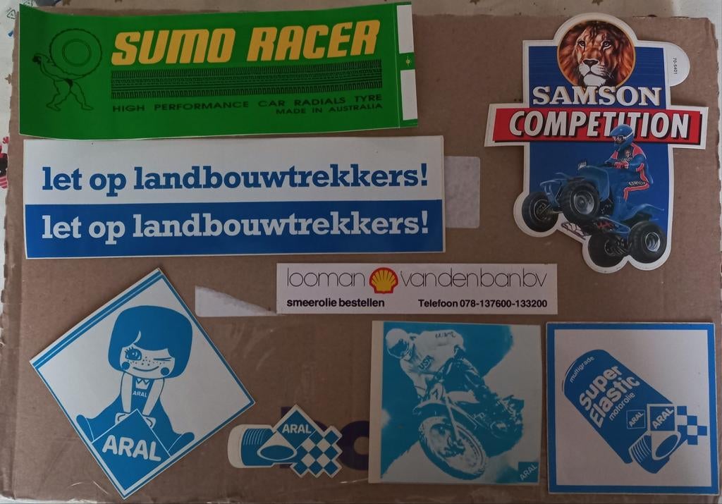 Stickers, Ophalen of Verzenden, Zo goed als nieuw