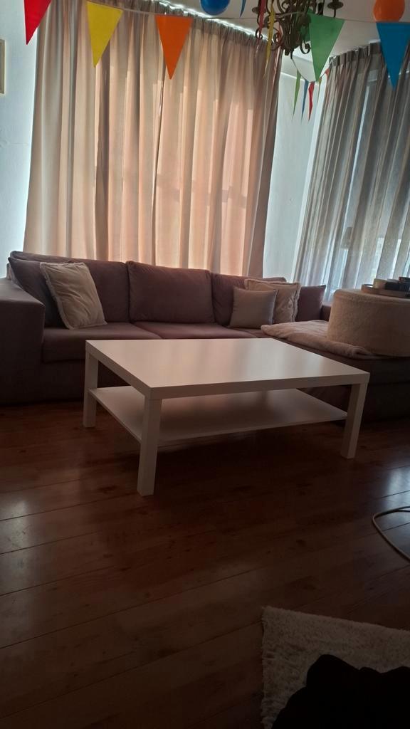 Nieuwe witte salontafel Ikea LACK 118x78 cm, Huis en Inrichting, Tafels | Salontafels, Nieuw, 50 tot 100 cm, 100 tot 150 cm, Rechthoekig