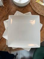 4 grote eetborden van het merk Yong squito, Ophalen, Gebruikt, Bord(en), Effen