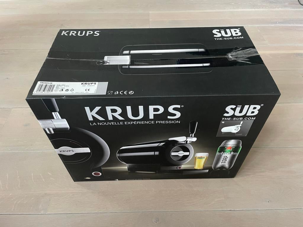 Krups the Sub thuistap - nieuw in doos, Ophalen, Nieuw, Krups