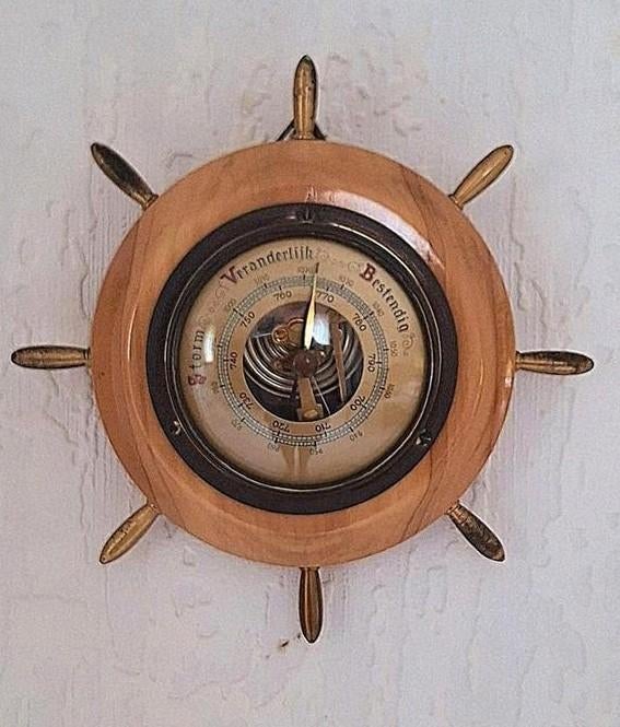 Barometer 1960, Audio, Tv en Foto, Weerstations en Barometers, Ophalen of Verzenden, Barometer