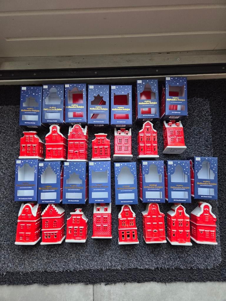 Postcodeloterij kerst huisjes, Diversen, Kerst, Ophalen of Verzenden