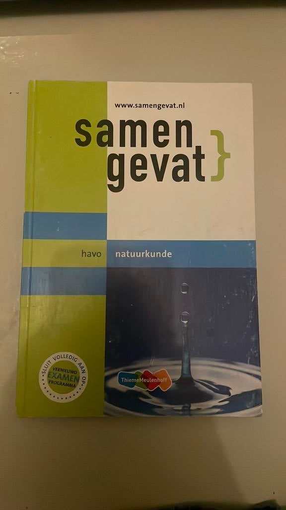 Havo natuurkunde samengevat, Boeken, Schoolboeken, Ophalen of Verzenden, Zo goed als nieuw, A.P.J. Thijssen, Nederlands