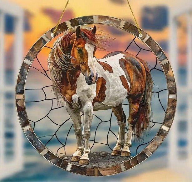 Raamhanger paard, Tuin en Terras, Verzenden, Nieuw