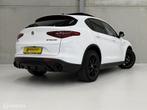 Alfa Romeo Stelvio 2.0 T AWD Sprint Panodak Leer Navi Carpla, Automaat, 1995 cc, Zwart, 4 cilinders
