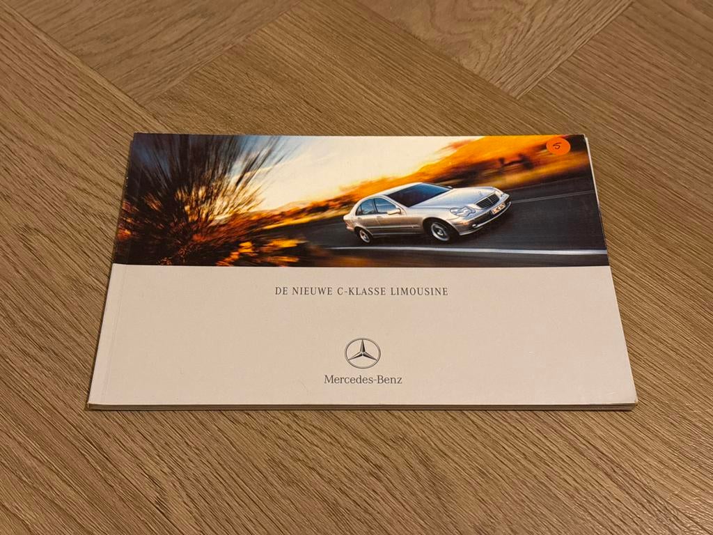 Mercedes-Benz C-Klasse Limousine Brochure, Ophalen of Verzenden, Zo goed als nieuw, Mercedes