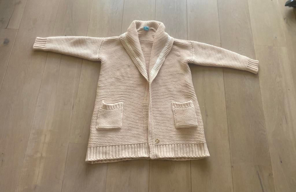 Ibiza people merino alpaca wol vest M, Ophalen of Verzenden, Zo goed als nieuw, Maat 38/40 (M), Wit