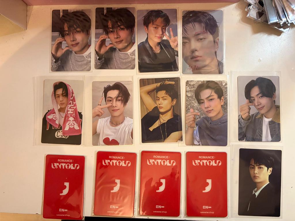 BIG ENHYPEN SALE!!, Verzamelen, Muziek, Artiesten en Beroemdheden, Ophalen of Verzenden, Zo goed als nieuw, Foto of Kaart