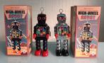 Vintage High-Wheel speelgoed Robots., Ophalen of Verzenden