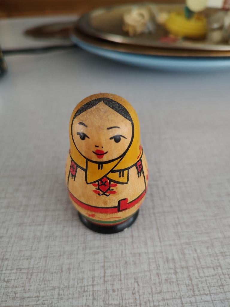 Vintage Russische Matroesjka's Jaren '70 - 4 Stuks, Verzamelen, Poppetjes en Figuurtjes, Ophalen