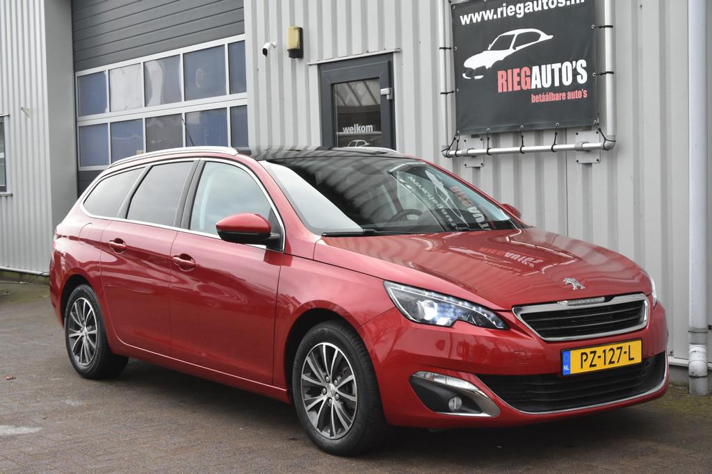 Peugeot 308 SW 1.2 Allure – 2017 33.000km NAP | Navigatie, Auto's, Voorwielaandrijving, Gebruikt, Euro 6, 1199 cc