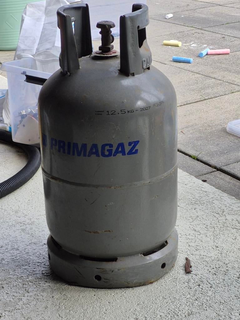 Primagaz gasfles 12.5 kg - Keuring tot 2027, Ophalen, Gebruikt