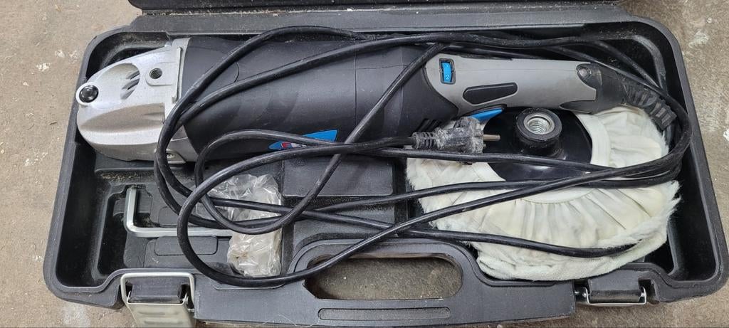 Ferm Polijstmachine in Koffer, Ophalen, Zo goed als nieuw, 700 tot 1000 watt, Overige typen