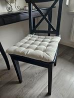 Zwarte eetkamerstoel/bureaustoel Ingolf, Huis en Inrichting, Stoelen, Ophalen, Overige materialen, Gebruikt, Zwart